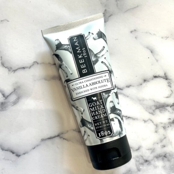 🔥3/$30 NEW Beekman 1802 Vanilla Absolute Goat Milk Hand Cream 2 Oz - Picture 2 of 2